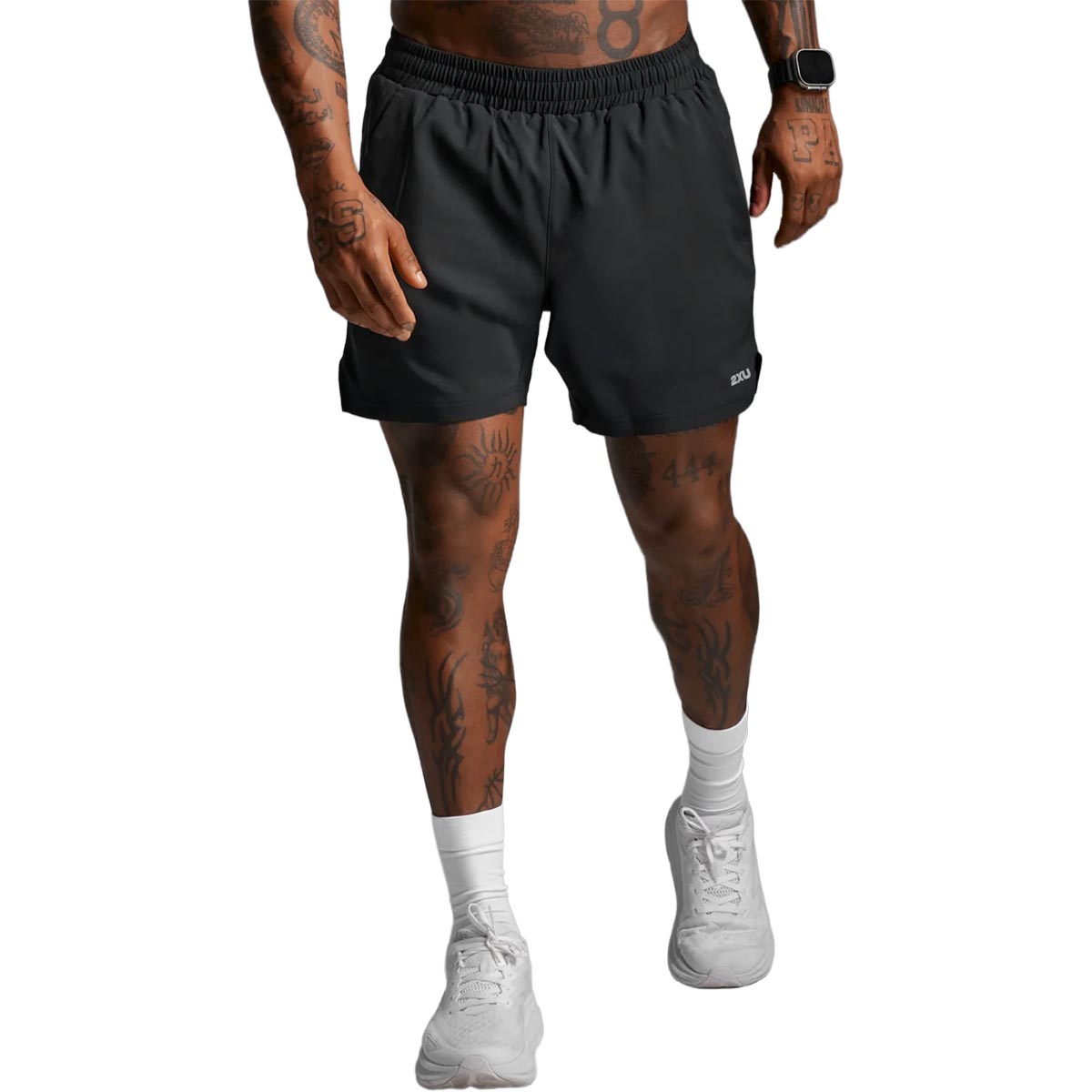 ツータイムズユー 2XU ランニング ウェア ボトムス ショート ハーフ パンツ 短パン Aero 5 Inch Shorts MR7703B メンズ 男性 26FA 秋冬