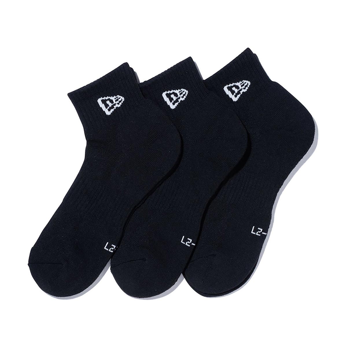 樂天商城 - ニューエラ NEWERA サーフィン サーフ ソックス 靴下 ソックス アンクル 3ペア ブラック 14518191 メンズ レディース ユニセックス 26SP 春夏