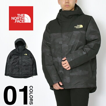 ザ ノースフェイス ダウン ジャケット メンズ THE NORTH FACE BALHAM INSULATED JACKET USAモデル ダウンジャケット 大きいサイズ ビッグサイズ ビッグシルエット マウンテン アウター アウトドア 防寒 撥水 軽量 迷彩 カモフラ レディース ブラック NF0A3MJK