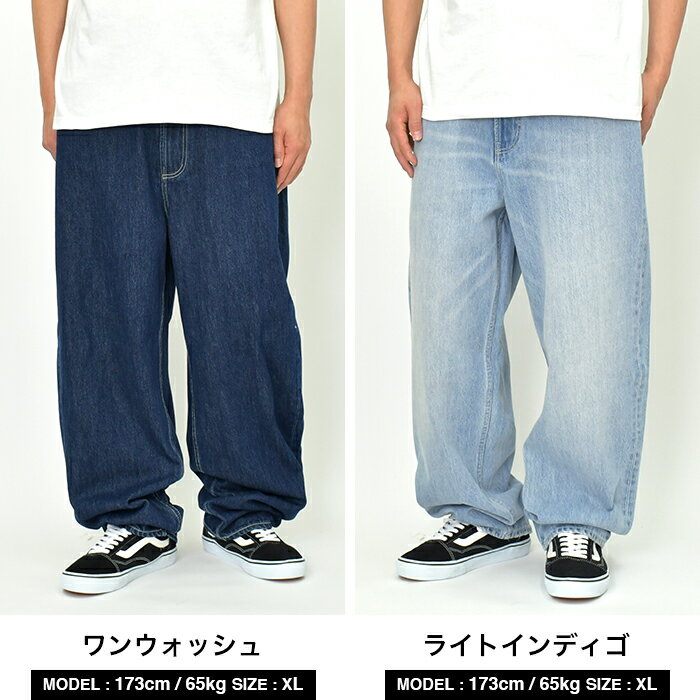 【セール】ファーストダウン ワイド デニムパンツ メンズ 大きいサイズ FIRST DOWN BAGGY FIT JEAN デニム パンツ ジーンズ ジーパン バギーパンツ ワイドパンツ 太い ゆったり ダンス ヒップホップ 衣装 ストリート ファッション ブランド F212200C