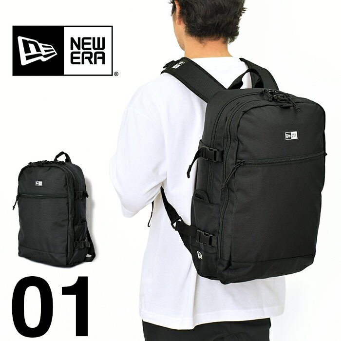 ニューエラ リュック スマートパック メンズ レディース NEW ERA Smart Pack 28L バッグ バックパック リュックサック デイパック 大容量 通勤 通学 ビジネス ブランド おしゃれ かっこいい ストリート ユニセックス 男女兼用 ブラック 黒 11556610