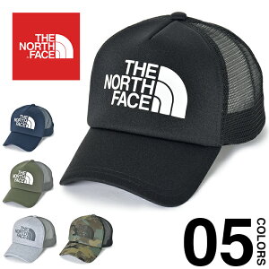 【セール】ノースフェイス キャップ メンズ レディース ユニセックス ロゴメッシュキャップ THE NORTH FACE Logo Mesh Cap NN02045 帽子 メッシュキャップ スナップバック アウトドア キャンプ トレッキング 登山 ブランド 男女兼用 黒 カーキ