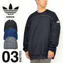 アディダス トレーナー スウェット メンズ adidas Crewneck Sweat クルーネック 大きいサイズ USAモデル 裏起毛 ビッグサイズ ビッグシルエット オーバーサイズ ジャージ ロゴ ブランド スポーツ 3XL 4XL 5XL S22LM501