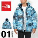 ノースフェイス ジャケット ダウンジャケット メンズ THE NORTH FACE ヒマラヤン ダウンパーカー PRINTED HMLYN DOWN PARKA フルジップ 550フィル アウター トップス ブルゾン ダウン 大きいサイズ アウトドア キャンプ 防寒 軽量 撥水 NF0A5J1J