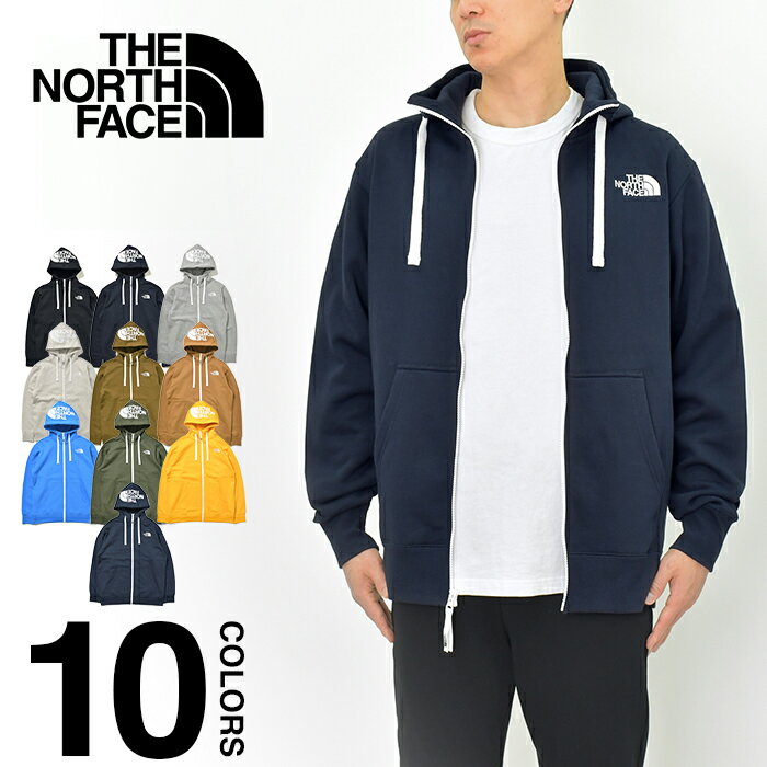 ノースフェイス パーカー メンズ レディース ジップパーカー リアビュー フルジップ フーディ THE NORTH FACE REARVIEW FULLZIP HOODIE スウェット 大きいサイズ ロゴ 裏起毛 ビッグサイズ ブランド 厚手 アウトドア キャンプ ユニセックス 人気 定番 NT12340