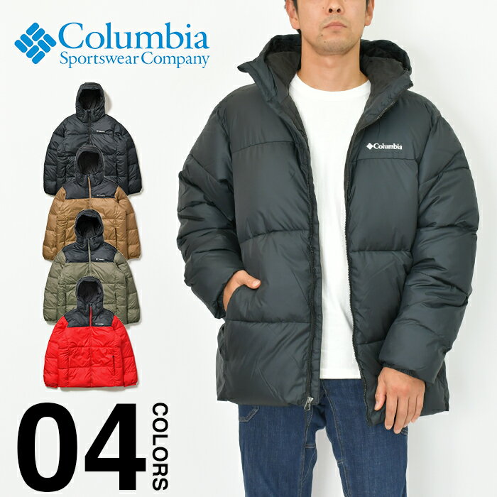 楽天SPOTCHECK.SHOPコロンビア ジャケット メンズ レディース アウター COLUMBIA パフェクト フーデッドジャケット 中綿ジャケット オムニシールド 大きいサイズ 防寒 撥水 アウトドア キャンプ 山登り ブランド ブラック 黒 オリーブ カーキ S/M/L/XL WJ9792