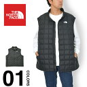 ノースフェイス ベスト メンズ THE NORTH FACE サーモボールエコベスト Big ThermoBall Eco Vest 大きいサイズ 中綿 USAモデル アウター ブランド アウトドア キャンプ 軽量 防寒 防風 ブラック 黒 3XL/4XL/5XL NF0A84K2