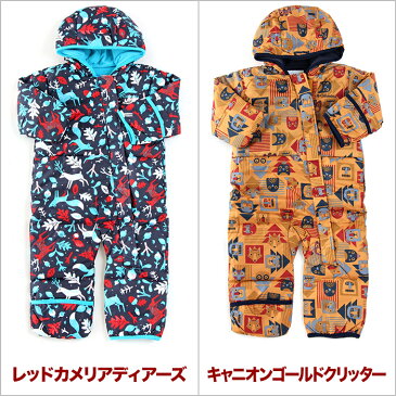 コロンビア カバーオール キッズ ベビー COLUMBIA ダウン ロンパース SNOWTOP 2 BUNTING 男の子 女の子 赤ちゃん 子供服 防寒 チェック柄 70cm 80cm ブランド ファッション 赤 青 ピンク SN0219