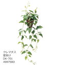 光触媒 インテリアグリーン クレマチス 壁掛け DK701 ...