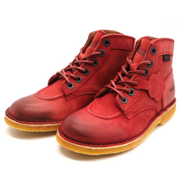 アウトレット Kickers キッカーズ KICK LEGEND18 BURGUNDY 30BU バーガンディー レディース キッズ ワークブーツ ハイカットスニーカー 本革製 フランス