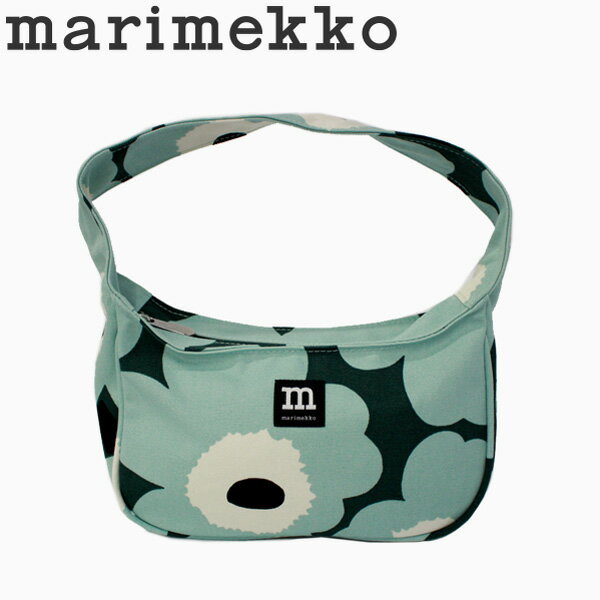 マリメッコ SALE開催中!23:59まで marimekko マリメッコ Pieni Unikko Eelia鞄 ショルダーバック ハンドバック レディース ウニッコ柄 ダークグリーン グリーン ブランド デザイナーズ 北欧 海外 フィンランド 49743 661ギフト プレゼント 誕生日 お祝い 送料無料