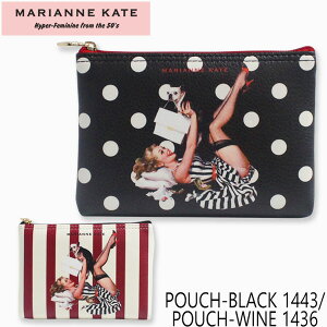 マリアン ケイト 正規代理店 ポーチ ラッキー ドッグ ポーチ Sサイズ MARIANNE KATE LUCKY DOG POUCH (S)化粧ポーチ ブランド デザイナーズ ポーチ 韓国ギフト プレゼント　父の日