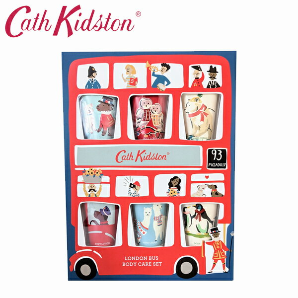 楽天Spot WriteCATH KIDSTON. キャスキッドソン LONDON BUS SET ロンドン バス セットコスメ 保湿 ハンドクリーム ボディローション ボディスクラブ ボディケア ギフトセット 可愛い イギリスギフト プレゼント 誕生日 お祝い