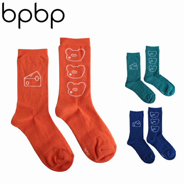 楽天Spot Writebpbp ビーピービーピー Seiji Matsumoto 松本セイジ SOCKS ソックス ANDY アンジー靴下 ねずみ チーズ 動物 イラストレーター オーガニック 日本製 ブランド 男女兼用 レディース メンズ 23-27.5cmギフト プレゼント 誕生日 お祝い