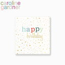 caroline gardner キャロラインガードナー Birthday card バースデーカードgreeting card グリーティングカード 手紙 封...