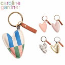 caroline gardner キャロラインガードナー Heart Keyring ハート キーリングチャーム キーホルダー ブランド デザイナーズ 可愛い UK ロンドン KEY レディース ピンク ゴールド ブルーギフト プレゼント 誕生日 お祝い