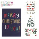 caroline gardner キャロラインガードナー グリーティングカード カード Christmas Cardクリスマスカード メッセージカード 手紙 ホ...