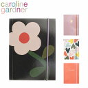 ステーショナリー レディース（予算3000円以内） caroline gardner キャロラインガードナー Small Chunky Notebook スモール チャンキー ノートノートブック 文房具 文具 ステーショナリー オレンジ ハート カラフル レディース デザイナーズ 海外 UK ロンドン SCBギフト プレゼント 誕生日 お祝い 通勤 通学