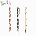 ステーショナリー レディース（予算3000円以内） caroline gardner キャロラインガードナー ball point pen ボールペンおしゃれ ペン 文房具 筆記用具 オフィス ステーショナリー 輸入 雑貨 デザイナーズ UK ロンドン レディース ハート ドット PENギフト プレゼント 誕生日 お祝い 通勤 通学