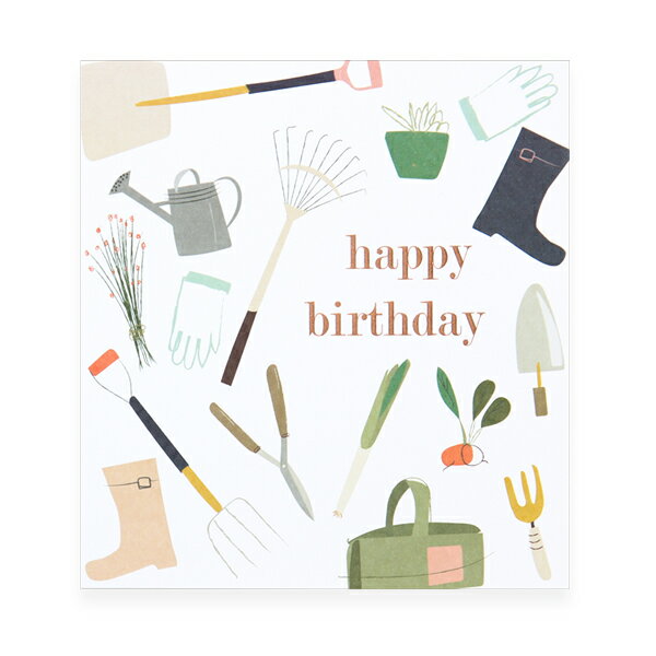 caroline gardner キャロラインガードナー Birthday card バースデー カードgreeting card グリーティングカード 手紙 封筒付 ポストカード デザイナーズ 海外 ロンドンギフト プレゼント 誕生日 お祝い