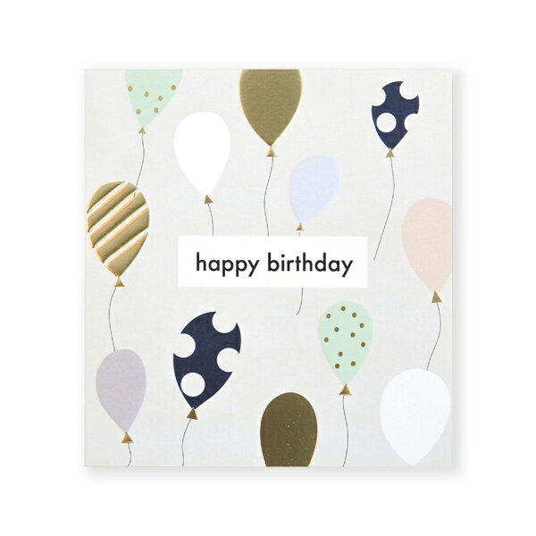 caroline gardner キャロラインガードナー Birthday card バースデー カードgreeting card グリーティングカード 手紙 封筒付 ポストカード デザイナーズ 海外 ロンドンギフト プレゼント 誕生日 お祝い