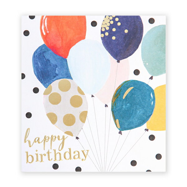 caroline gardner キャロラインガードナー Birthday card バースデー カードgreeting card グリーティングカード 手紙 封筒付 ポストカード デザイナーズ 海外 ロンドンギフト プレゼント 誕生日 お祝い