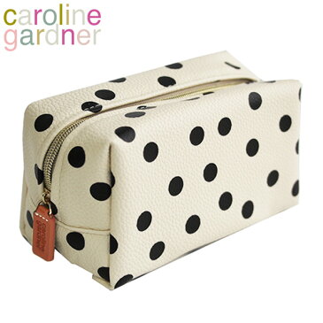 キャロラインガードナー caroline gardner コスメバッグ コスメティック バッグ Cosmetic Bagドット ブランド デザイナーズ ポーチ UK ロンドン CCB102ギフト プレゼント 誕生日 お祝い