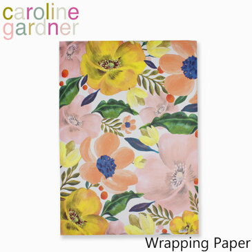 キャロラインガードナー ラッピング ペーパー caroline gardner Wrapping Paper包装紙 ブランド デザイナーズ UK ロンドン GWE473ギフト プレゼント　母の日