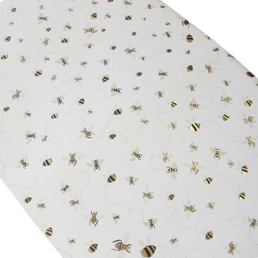 キャロラインガードナー ラッピング ペーパー ゴールド フォイル ビー ラッピング ペーパー caroline gardner Gold Foil Bee Wrapping Paper包装紙 ブランド デザイナーズ UK ロンドン GWL496ギフト プレゼント　母の日