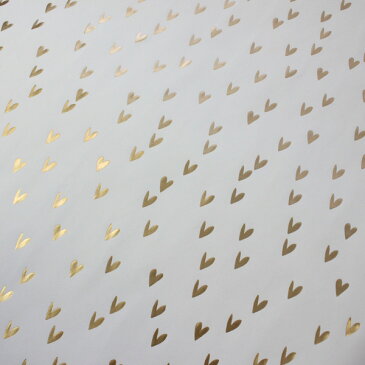 キャロラインガードナー ラッピング ペーパー フォイル ハーツ ラッピング ペーパー caroline gardner Foil Hearts Wrapping Paper包装紙 ブランド デザイナーズ UK ロンドン GWE499ギフト プレゼント　母の日