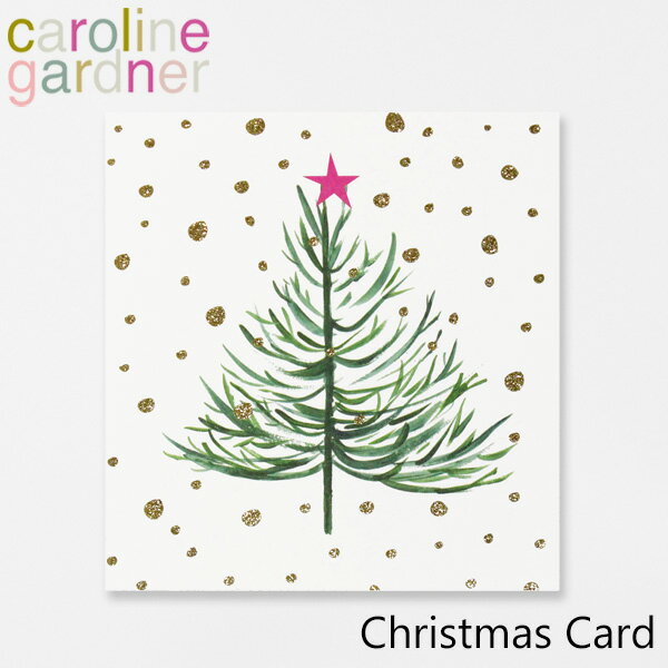 caroline gardner キャロラインガードナー グリーティングカード カード Christmas Cardブランド デザイナーズ カード UK ロンドン PNT527ギフト プレゼント 誕生日 お祝い