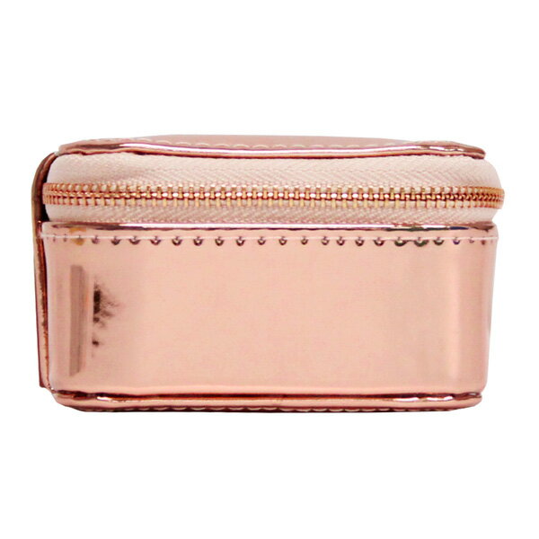 キャロラインガードナー アクセサリーボックス ローズ ゴールド ミラーシャイン スクエア ジュエリーボックス caroline gardner rose gold mirror shine square jewellery boxブランド デザイナーズUK ロンドン SQJ101ギフト プレゼント