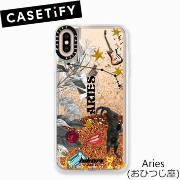 ケースティファイ アイフォン X / XS ケース 森星 x CASETiFY コラボ 星座 (おひつじ座) CASETiFY The Horoscope Collection Hikari ARIES iPhone X / XSアイフォン ケース ブランド LAブランドスマホ ギフト プレゼント 父の日