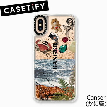 ケースティファイ アイフォン X / XS ケース 森星 x CASETiFY コラボ 星座 (かに座) CASETiFY The Horoscope Collection Hikari CANCER iPhone X / XSアイフォン ケース ブランド LAブランドスマホ ギフト プレゼント 父の日