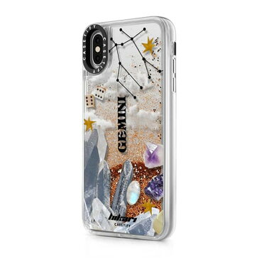 ケースティファイ アイフォン X / XS ケース 森星 x CASETiFY コラボ 星座 (ふたご座) CASETiFY The Horoscope Collection Hikari GEMINI iPhone X / XSアイフォン ケース ブランド LAブランドスマホ ギフト プレゼント 父の日