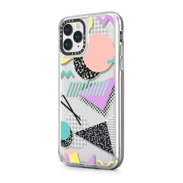 ケースティファイ アイフォン XI ( 11 ) Pro ケース パステル ジェオメトリック メンフィス パターン CASETiFY Pastel Geometric Memphis Patternブランド LA 海外XIRスマホ ギフト プレゼント　母の日