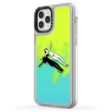 ケースティファイ アイフォン XI ( 11 ) Pro ケース スイミング プール ネオン サンド CASETiFY Swimming Pool iPhone XI ( 11 ) Pro Neon Sandブランド LAブランド Swimming Pool neon sand-XIRスマホ ギフト プレゼント 父の日