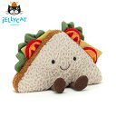 JELLYCAT ジェリーキャット Amuseacle Sandwich アミューザブル サンドウィッチぬいぐるみ ファーストトイ 出産祝 赤ちゃん キッズ かわいい 海外 イギリス 食べ物ギフト プレゼント 誕生日 お祝い 出産祝い