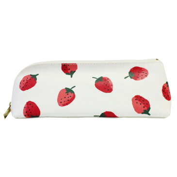 ケイト スペード ニューヨーク ペンケース ペンシル ケース kate spade new york Pencil Caseブランド デザイナーズ ステーショナリー アメリカ ニューヨーク 185348-Pencil Case Strawberryいちご 苺 ストロベリー ギフト プレゼント 父の日