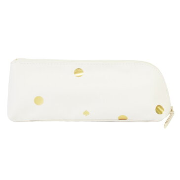 ケイト スペード ニューヨーク ペンケース ペンシル ケース kate spade new york Pencil Caseブランド デザイナーズ ステーショナリー USA アメリカ ニューヨーク 193636-Pencil Case, Gold Dotsギフト プレゼント 父の日