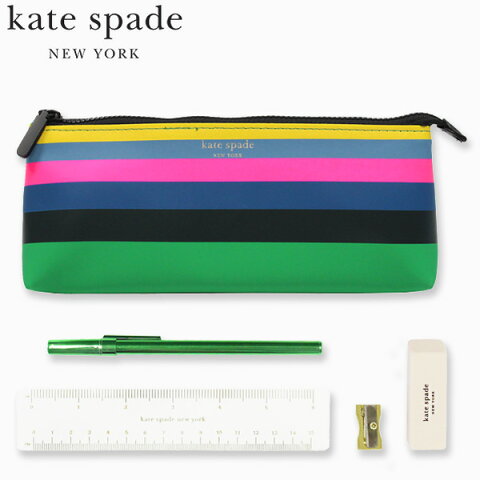 ケイト スペード ニューヨーク ペンケース katespade newyork Pencil Caseブランド ステーショナリー ペンケース セット レディース マルチカラー 202348-Pencil Case, Enchant Stギフト プレゼント 結婚祝い