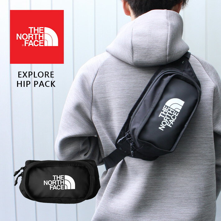 THE NORTH FACE ザ ノースフェイス EXPLORE HIP PACK エクスプローラーヒップパック NF0A3KZXボディバッグ メンズ レディース 3Lブラック プレゼント ギフト 通勤 通学 送料無料