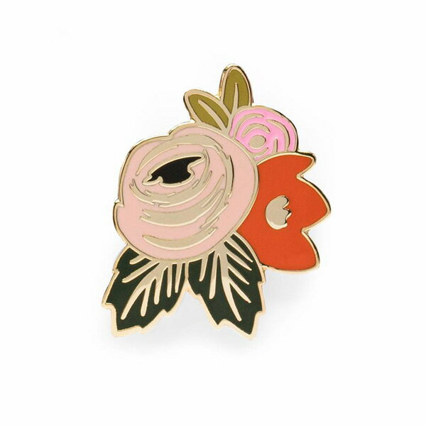 ライフルペーパー ピンバッジ ローザ ピンバッチ RIFLE PAPER CO. Rosa Pin Batch ブランド デザイナーズ ピンズ USA アメリカ 海外 EPM005ギフト プレゼント クリスマス