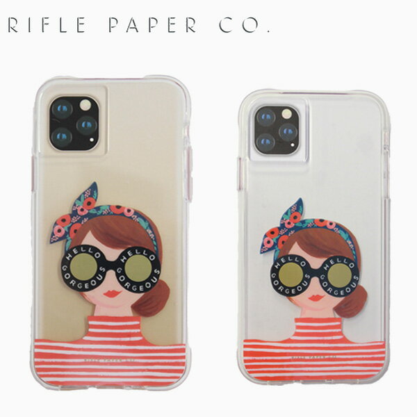 RIFLE PAPER CO. ライフルペーパー Clear Gorgeous クリアゴージャススマホケース カバー アイフォンケース 花柄 デザイナーズ レディース iPhone11 iPhon11pro iPhone X XS XR PIC057ギフト プレゼント 誕生日 お祝い