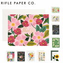 RIFLE PAPER CO. ライフルペーパー グリーティングカード greeting cardthankyou サンキューカード メッセージカード カード 手紙 感謝 ありがとう 花 封筒付き ブランド デザイナーズ カード アメリカ 海外 GCTギフト プレゼント 誕生日 お祝い