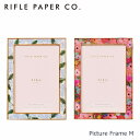 RIFLE PAPER CO. ライフルペーパー Picture Frame ピクチャーフレーム写真立て フォトフレーム 写真 花柄 インテリア 自立スタンド Sサイズ デザイナーズ 可愛い USA アメリカ 海外 PFS001 PFS002ギフト プレゼント 誕生日 お祝い