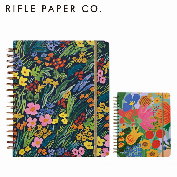 RIFLE PAPER CO. ライフルペーパー Month Large Planner 2023スケジュールリングノート スケジュール帳 マンスリー 大きめ プランナー ダイアリー 2023年 大人かわいい 花柄ブランド デザイナーズ USA アメリカ 海外ギフト プレゼント 誕生日 お祝い