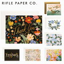 RIFLE PAPER CO. ライフルペーパー グリーティングカード Thanks Card サンクス カードブランド デザイナーズ カード USA アメリカ 海外 GCTギフト プレゼント 誕生日 お祝い