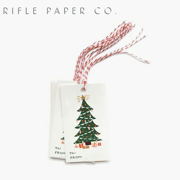 RIFLE PAPER CO. ライフルペーパー ホリデーギフトタグ Holiday Gift Tag クリスマスツリー Christmas Tree チェック Checkブランド デザイナーズ カード USA アメリカ 海外 GTX003 GTX009ギフト プレゼント 誕生日 お祝い