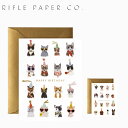 RIFLE PAPER CO. ライフルペーパー BirthdayCard バースデーカードGreeting Card グリーティングカード メッセージカード 手紙 ブランド デザイナーズ USA アメリカ 海外 感謝 気持ち GCB Party Pups Birthdayギフト プレゼント 誕生日 お祝い